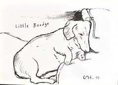 Little Boodge (1993) by David Hockney