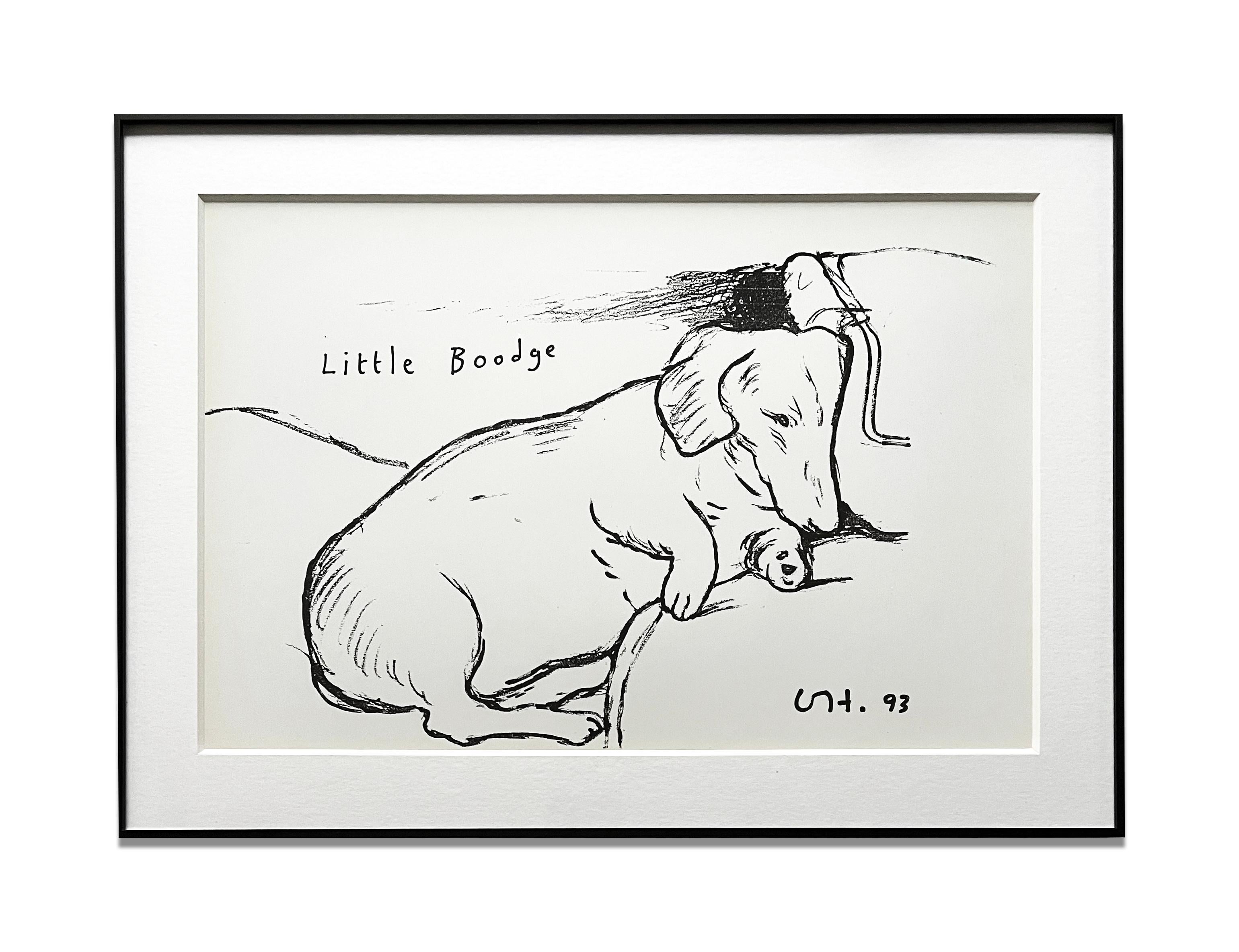David Hockney Animal Print - Little Boodge