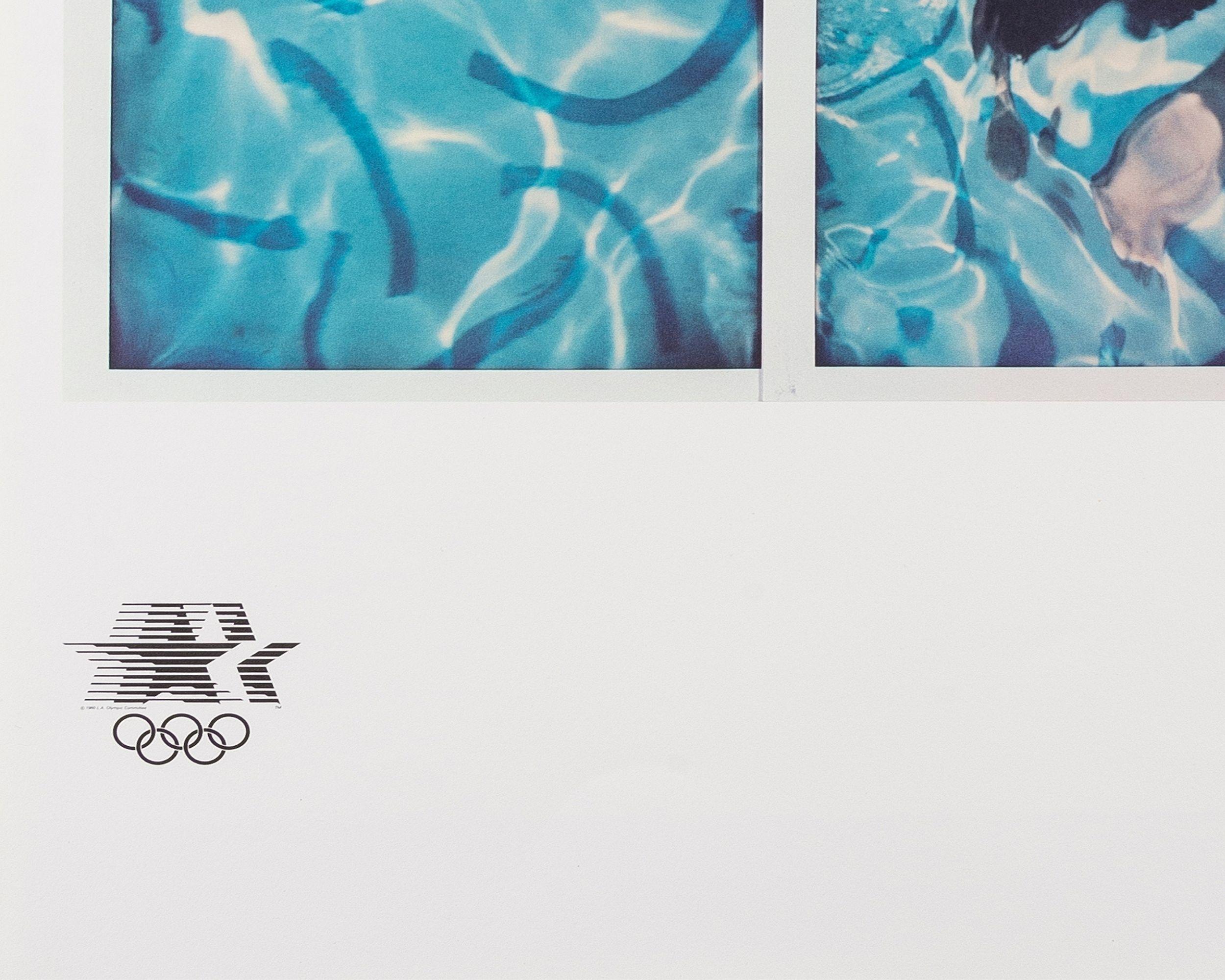 Los Angeles 1984 Olympic Games -- Lithograph, Swimming Pool by David Hockney 2