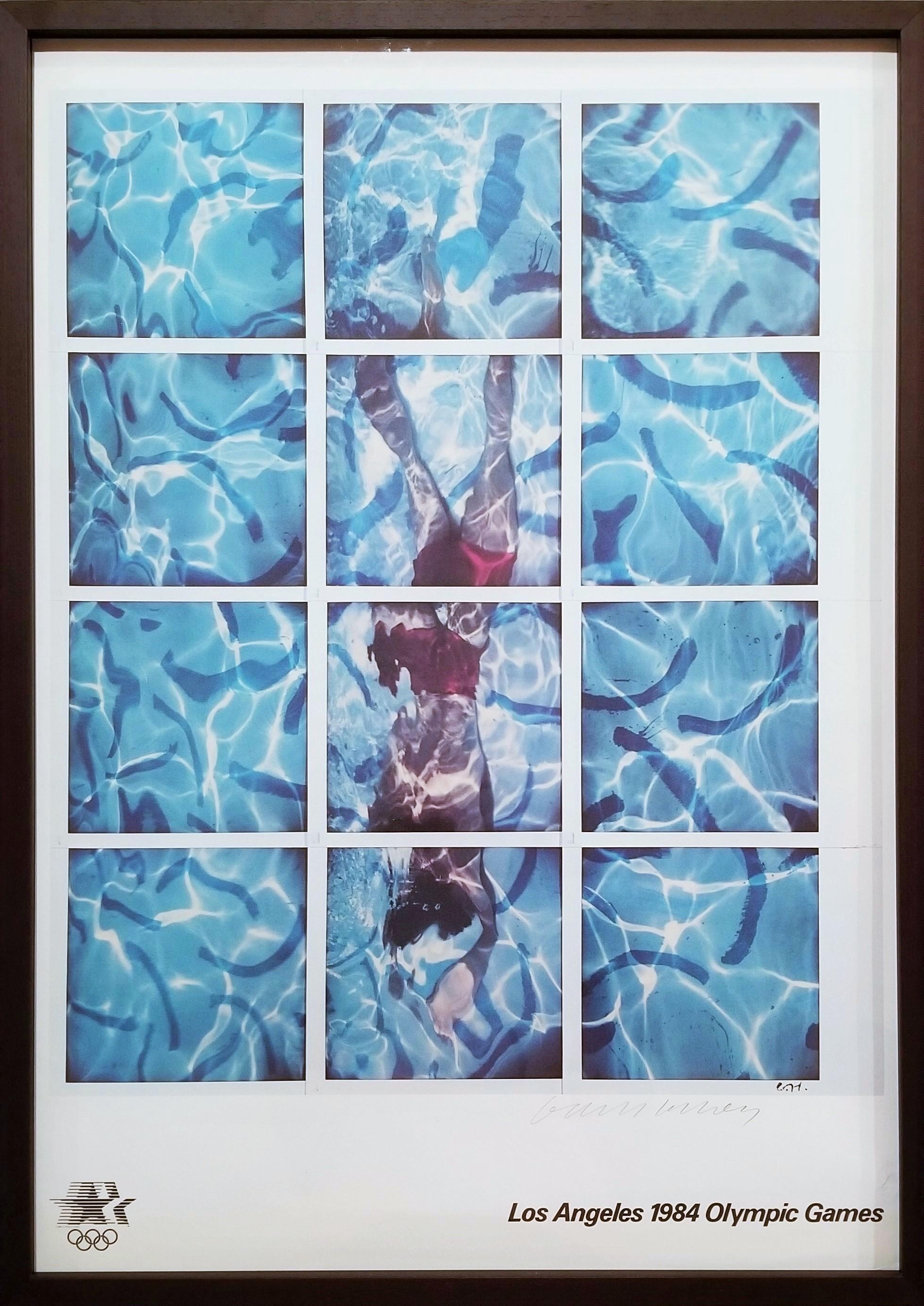 david hockney polaroids