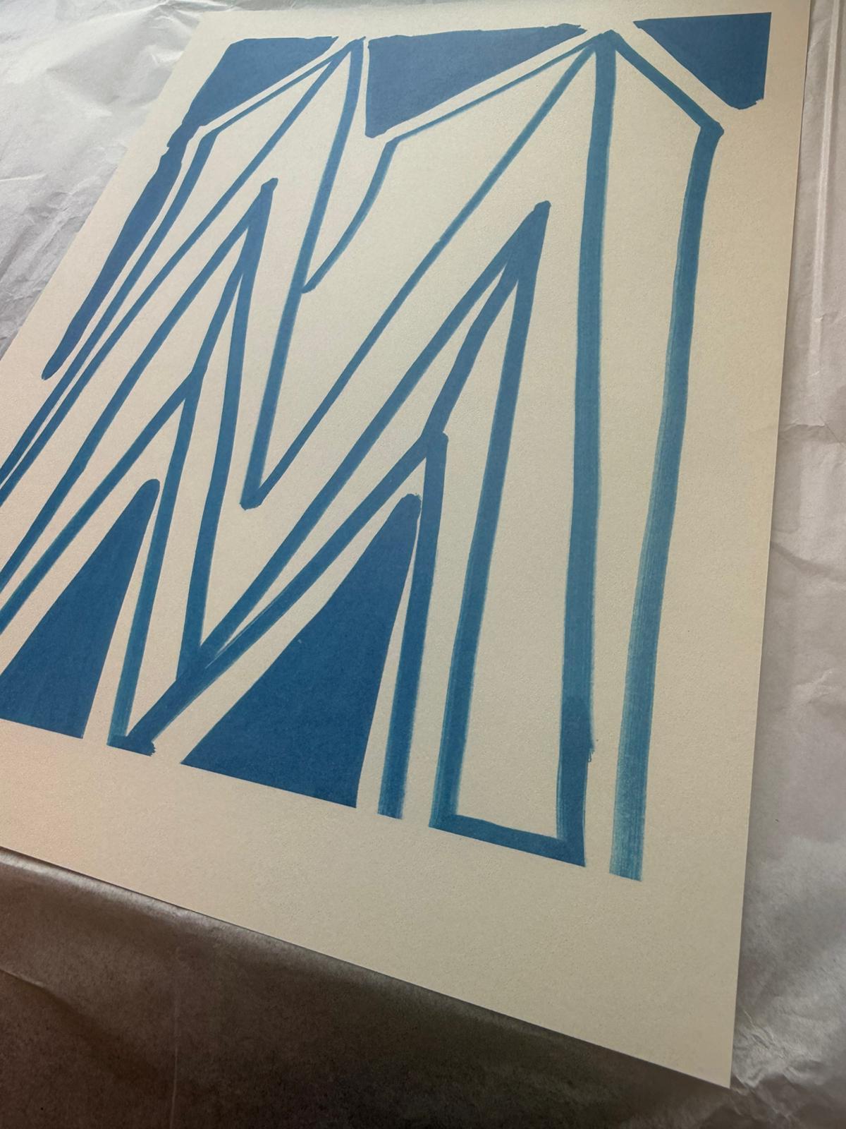 'M' From 'Hockney's Alphabet' By David Hockney For Sale 5