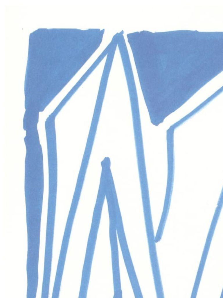 'M', Hockney's Alphabet, David Hockney and Stephen Spender, Lithograph, 1991 For Sale 1