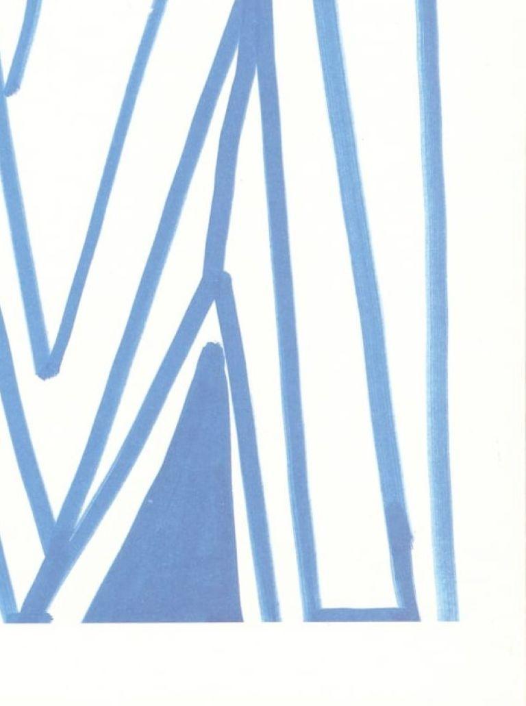 'M', Hockney's Alphabet, David Hockney and Stephen Spender, Lithograph, 1991 For Sale 2