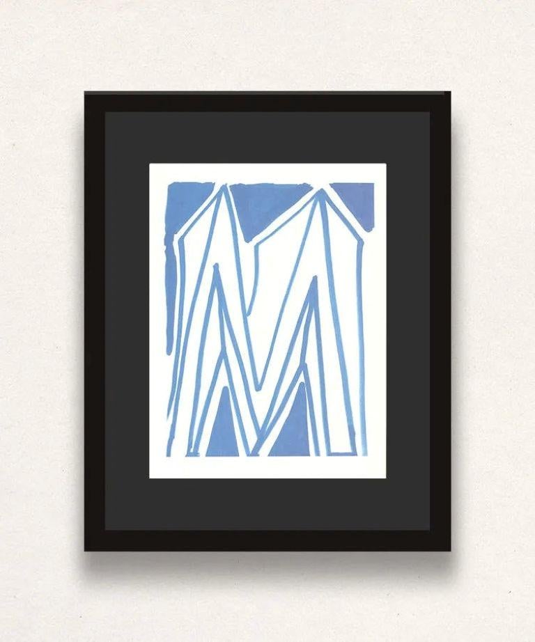 'M', Hockney's Alphabet, David Hockney and Stephen Spender, Lithograph, 1991 For Sale 3