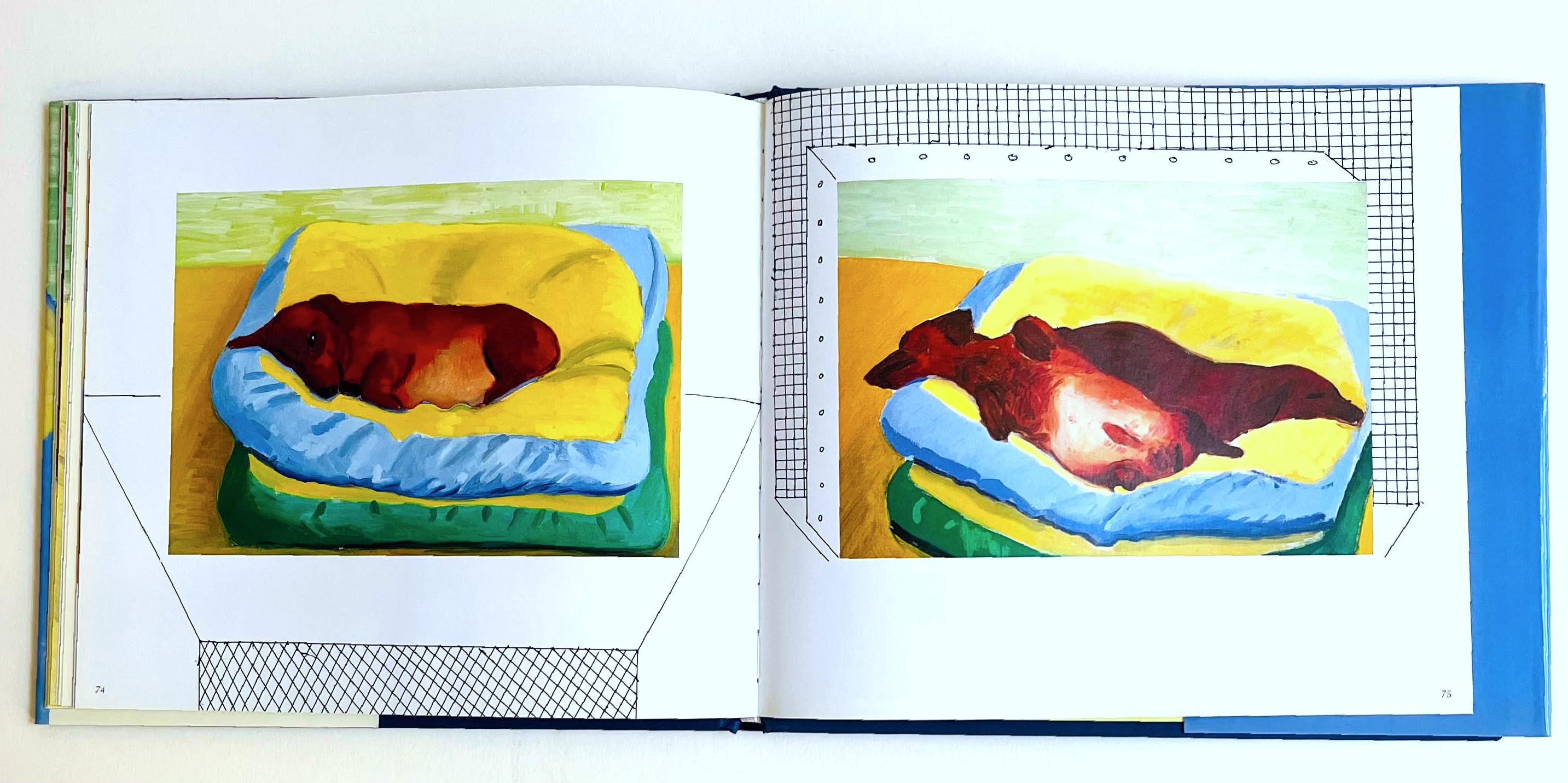 Monograph: David Hockney's Dog Days (hand signed and dated by David Hockney) 8