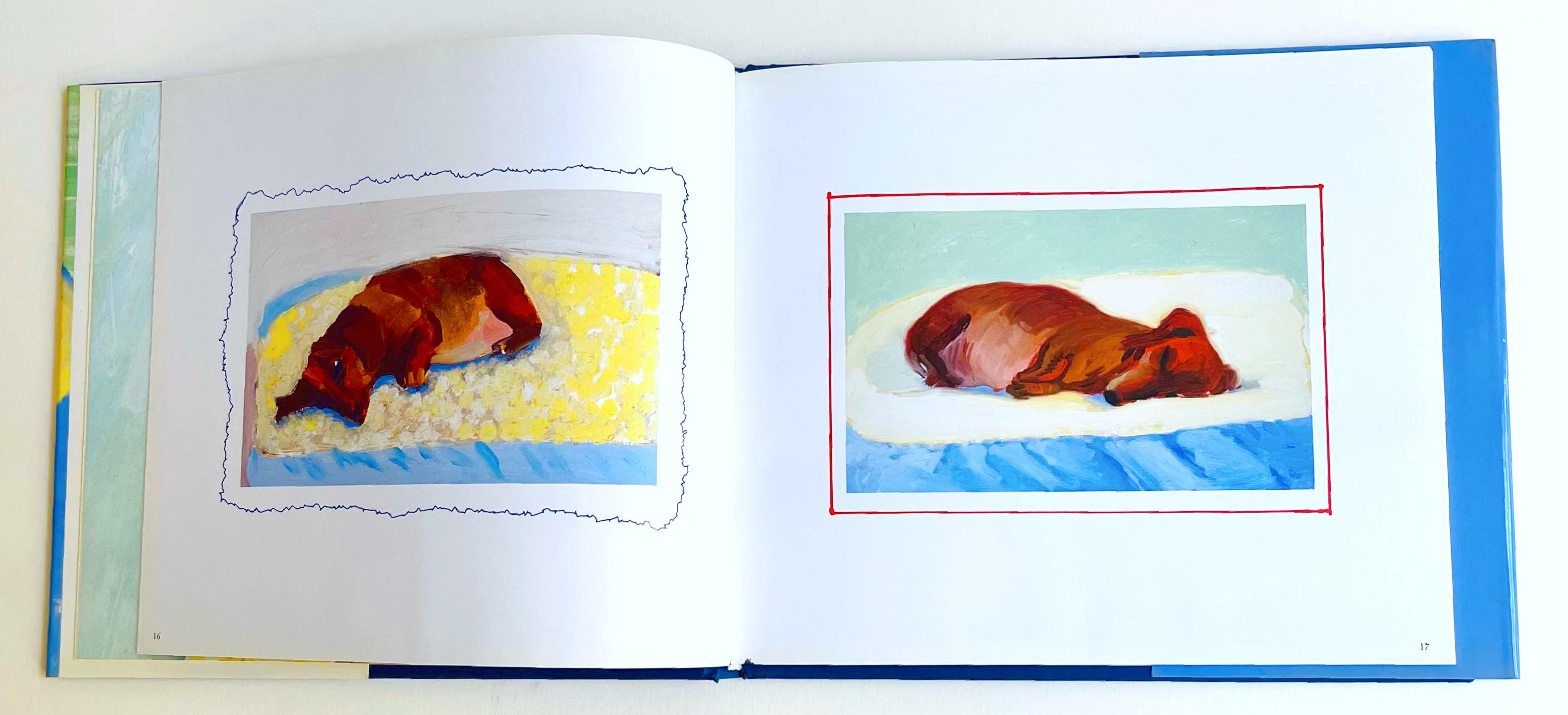 Monograph: David Hockney's Dog Days (hand signed and dated by David Hockney) 3