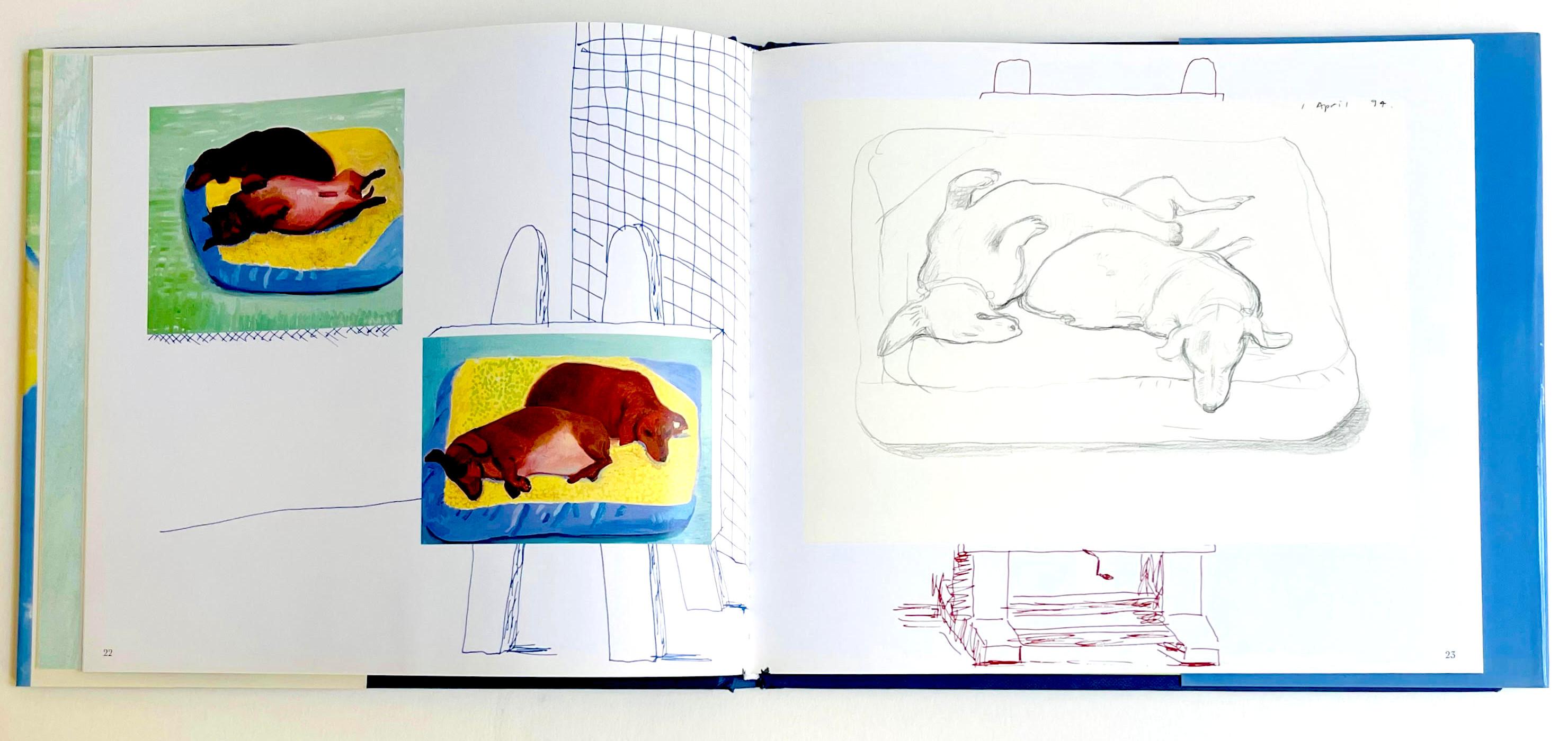 Monograph: David Hockney's Dog Days (hand signed and dated by David Hockney) 4