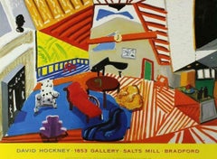 Montcalm Innenraum um 7 Uhr von David Hockney