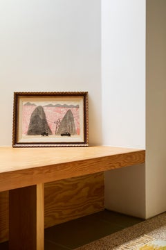 Mulholland Drive, juin 1986 -- Impression, fabrication artisanale, nature morte de David Hockney