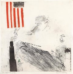 My Bonnie Lies Over the Ocean - David Hockney, Pop Art, Etching, Aquatint, Print