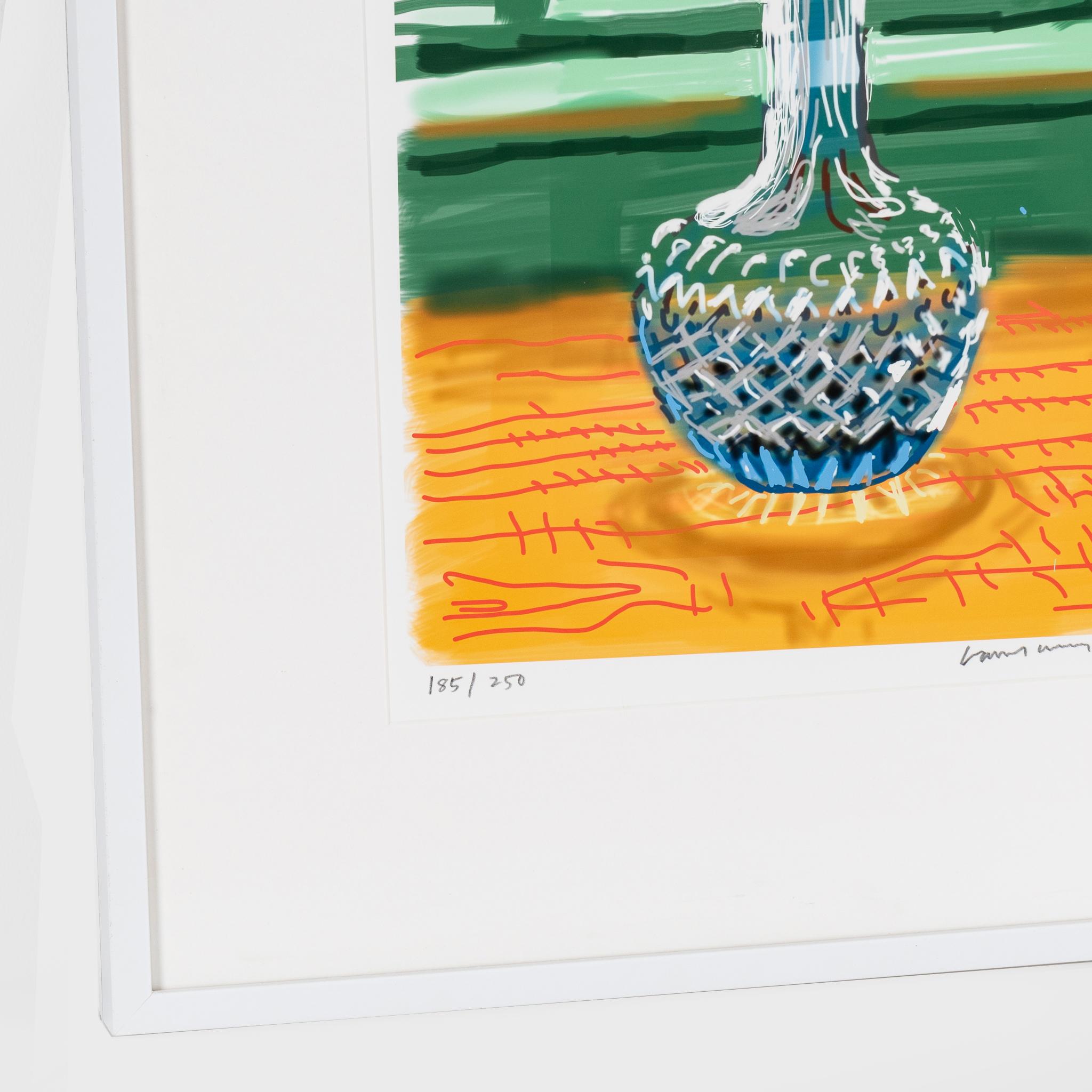 My Window. Art Edition (No. 251–500), iPad drawing ‘No. 281’, 23rd July 2010 - Print by David Hockney
