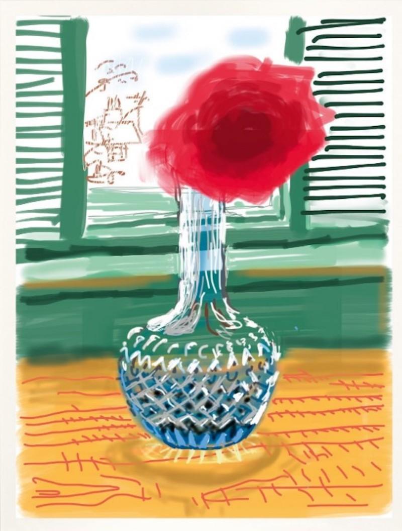 My Window, No. 218 - Print by David Hockney