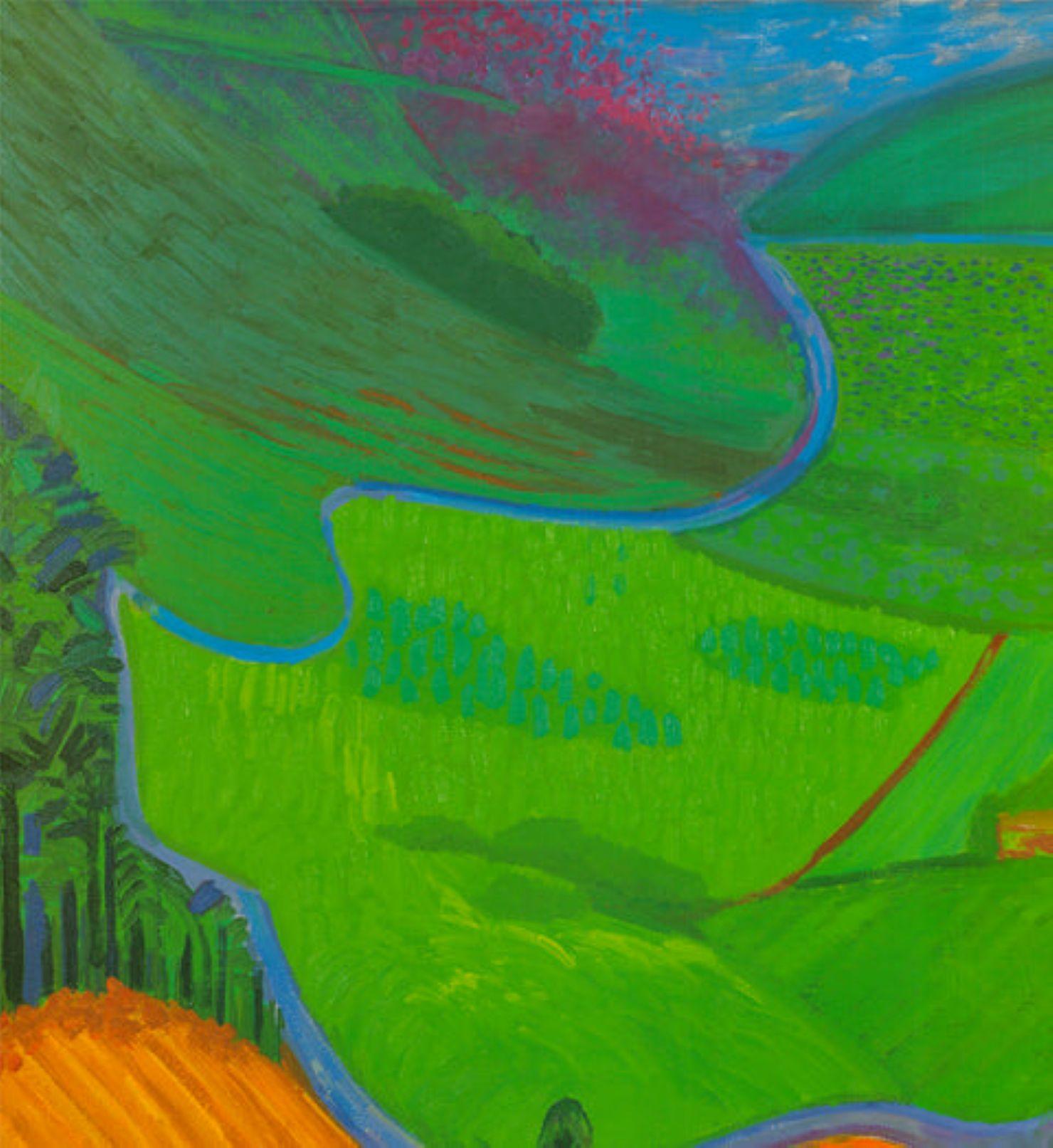 Le Yorkshire du Nord par David Hockney en vente 2