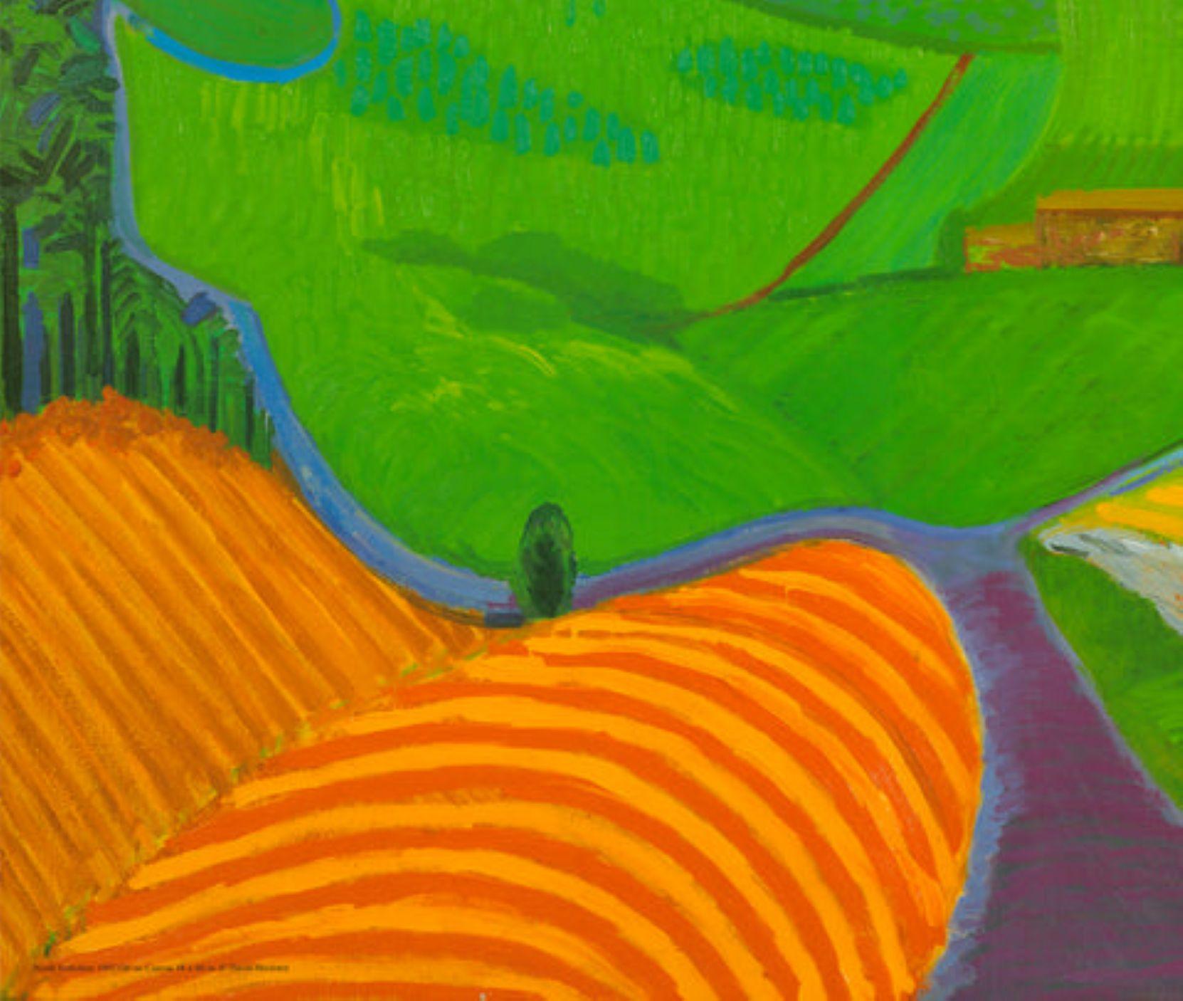 Le Yorkshire du Nord par David Hockney en vente 3