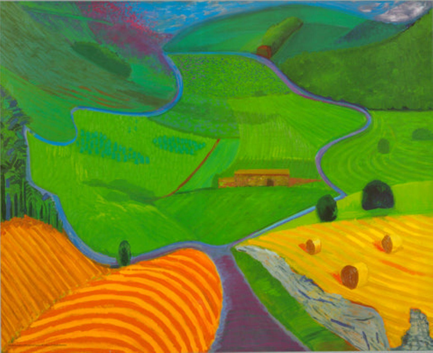 Le Yorkshire du Nord par David Hockney