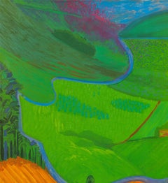 Impresión offset de North Yorkshire de David Hockney, Arte pop, 1997, Sin enmarcar