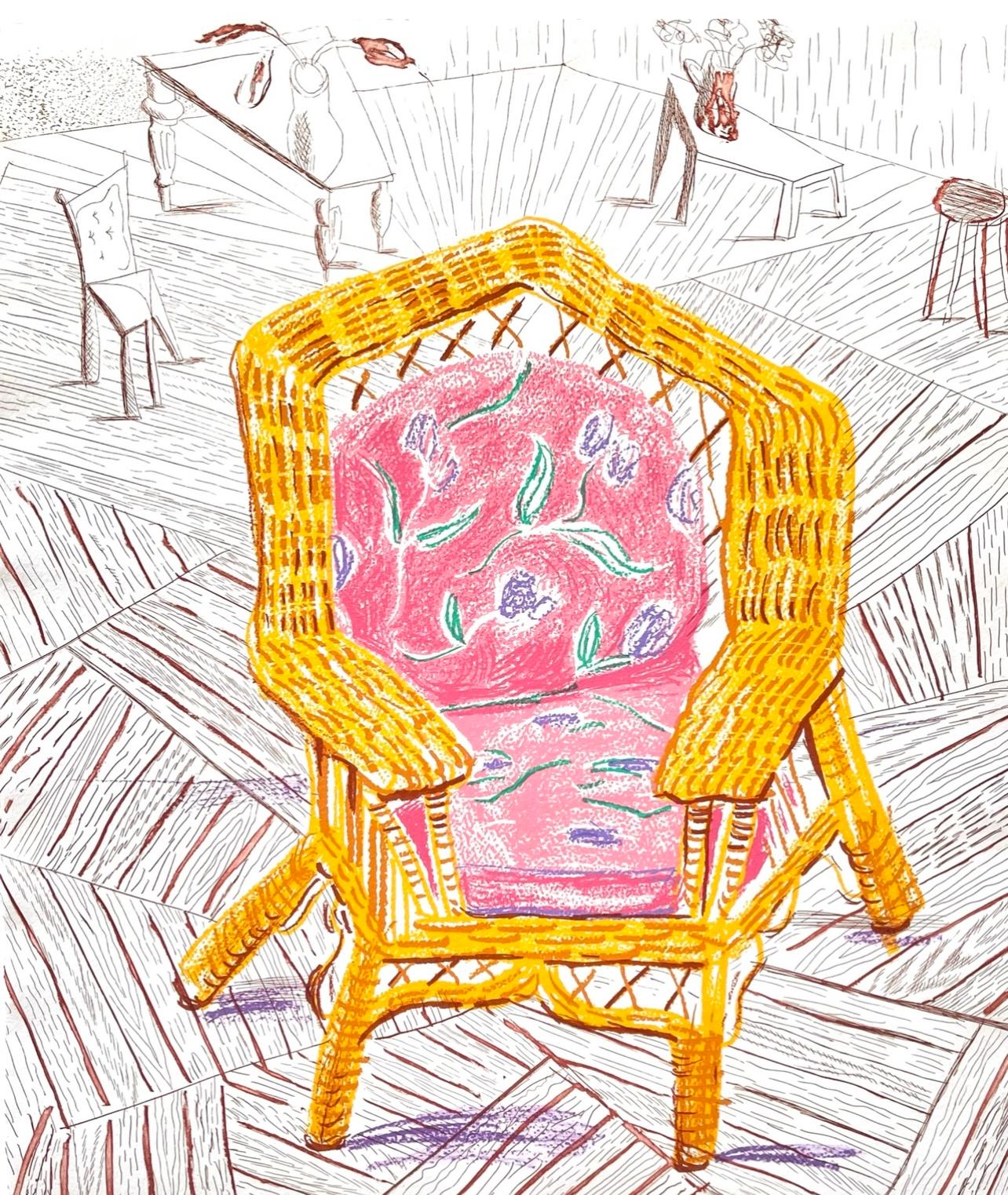 David Hockney Still-Life Print - Number 1 Chair