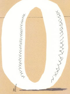 'O' From 'Hockney's Alphabet' By David Hockney