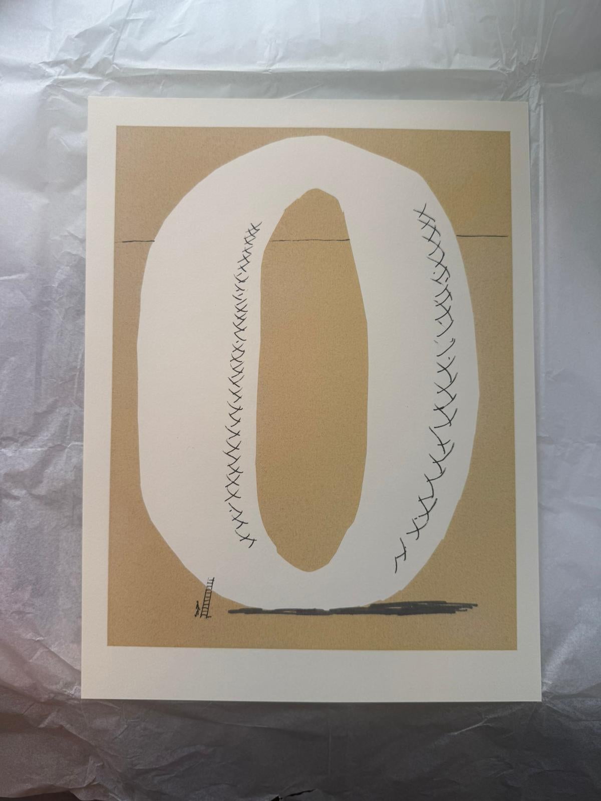 O d'Hockney's Alphabet de David Hockney en vente 4
