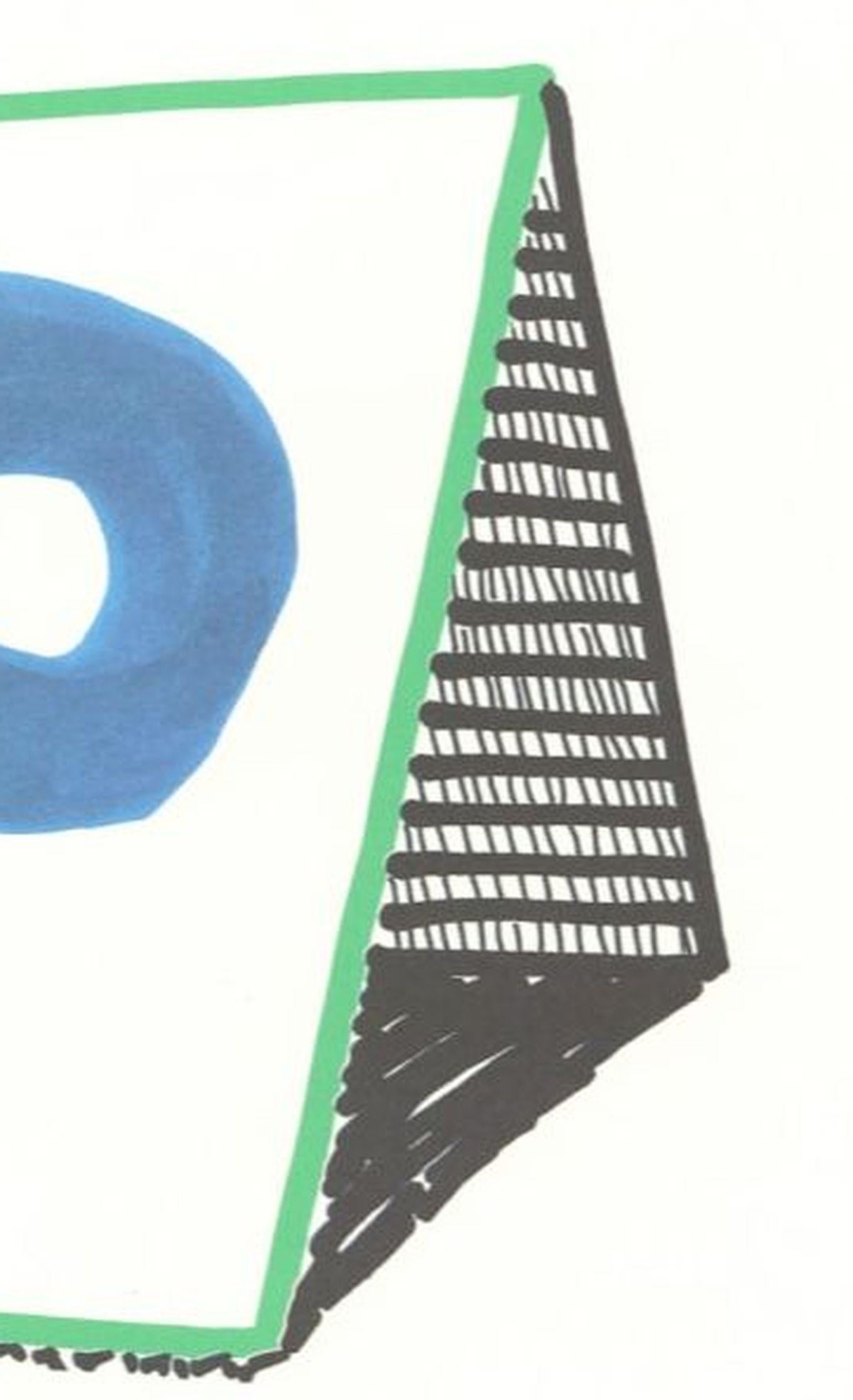 'P' From 'Hockney's Alphabet' By David Hockney For Sale 2
