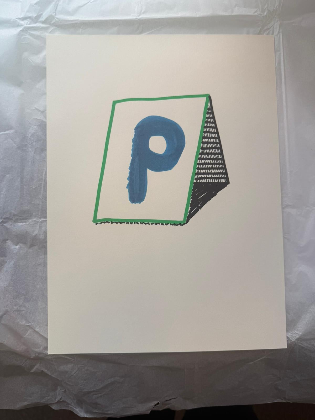 'P' From 'Hockney's Alphabet' By David Hockney For Sale 4