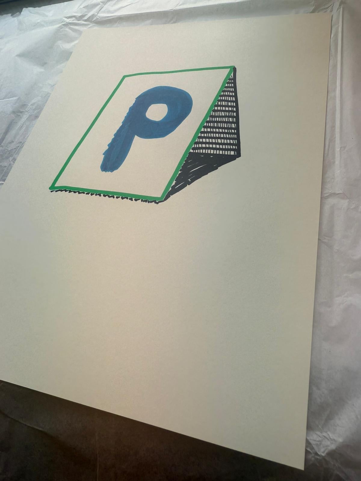 'P' From 'Hockney's Alphabet' By David Hockney For Sale 5