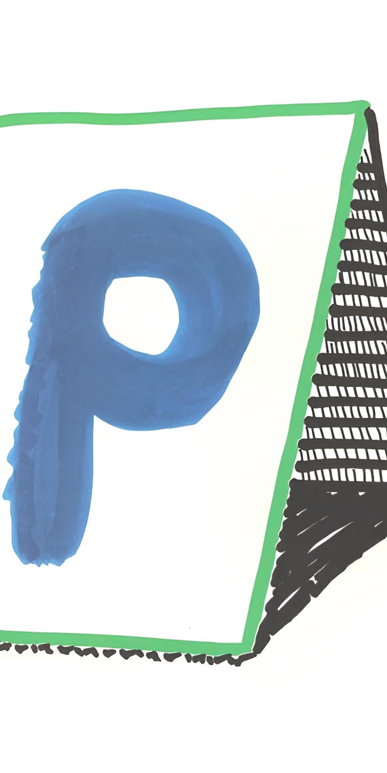 P, Hockney's Alphabet, David Hockney For Sale 2