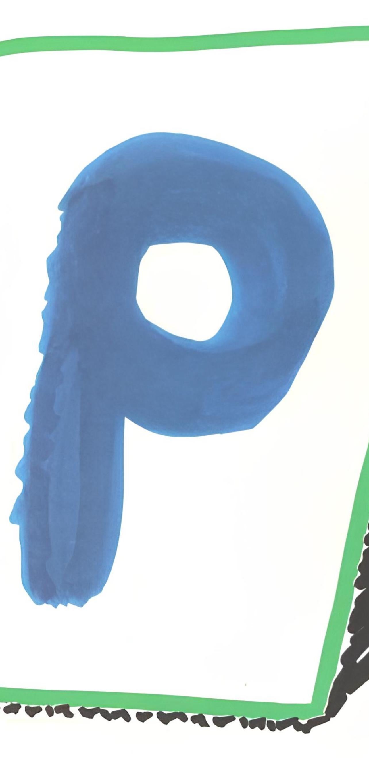 P, Hockney's Alphabet, David Hockney For Sale 3