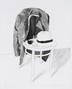 Panama Hat - 20th Century, Etching and Aquatint by David Hockney