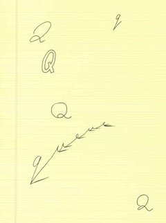 'Q' (II) Da 'Hockney's Alphabet' di David Hockney