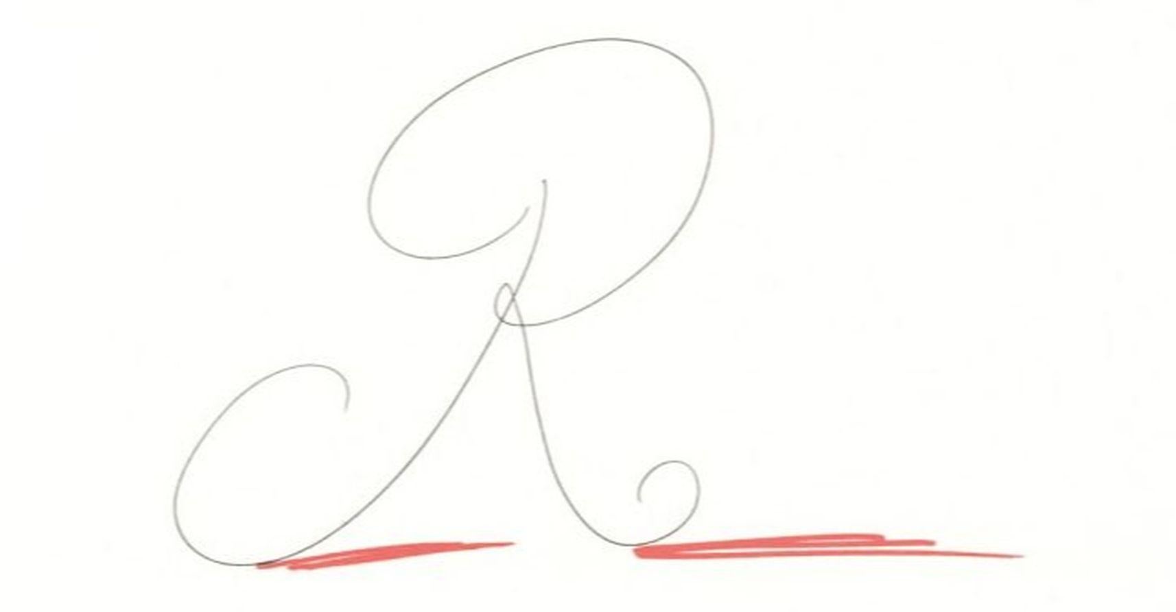 'R' From 'Hockney's Alphabet' By David Hockney For Sale 2