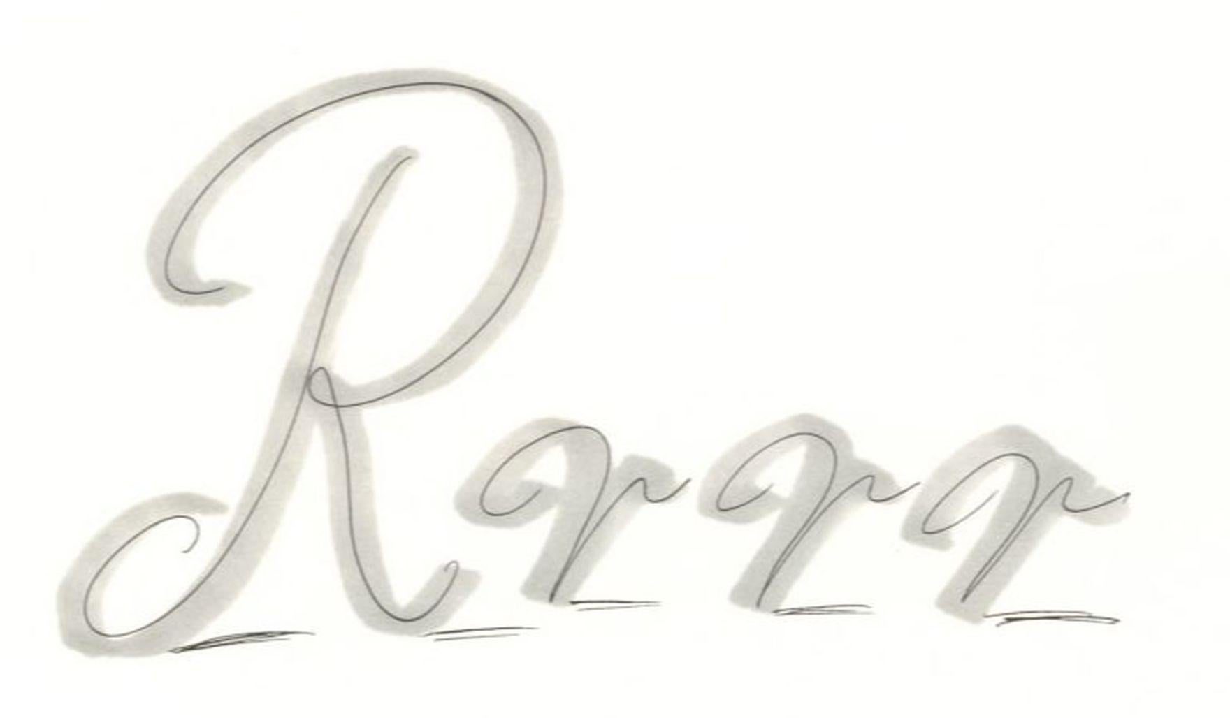 'R' From 'Hockney's Alphabet' By David Hockney For Sale 3