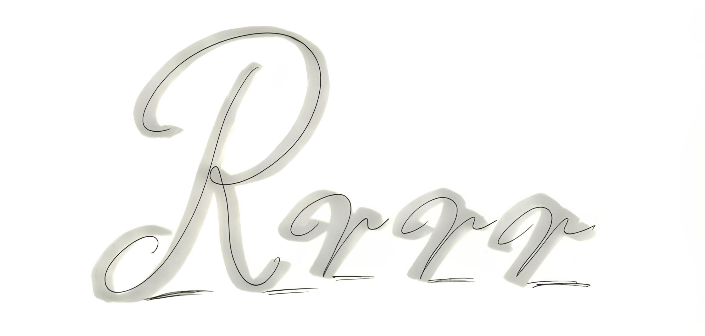 R, Hockney's Alphabet, David Hockney For Sale 1