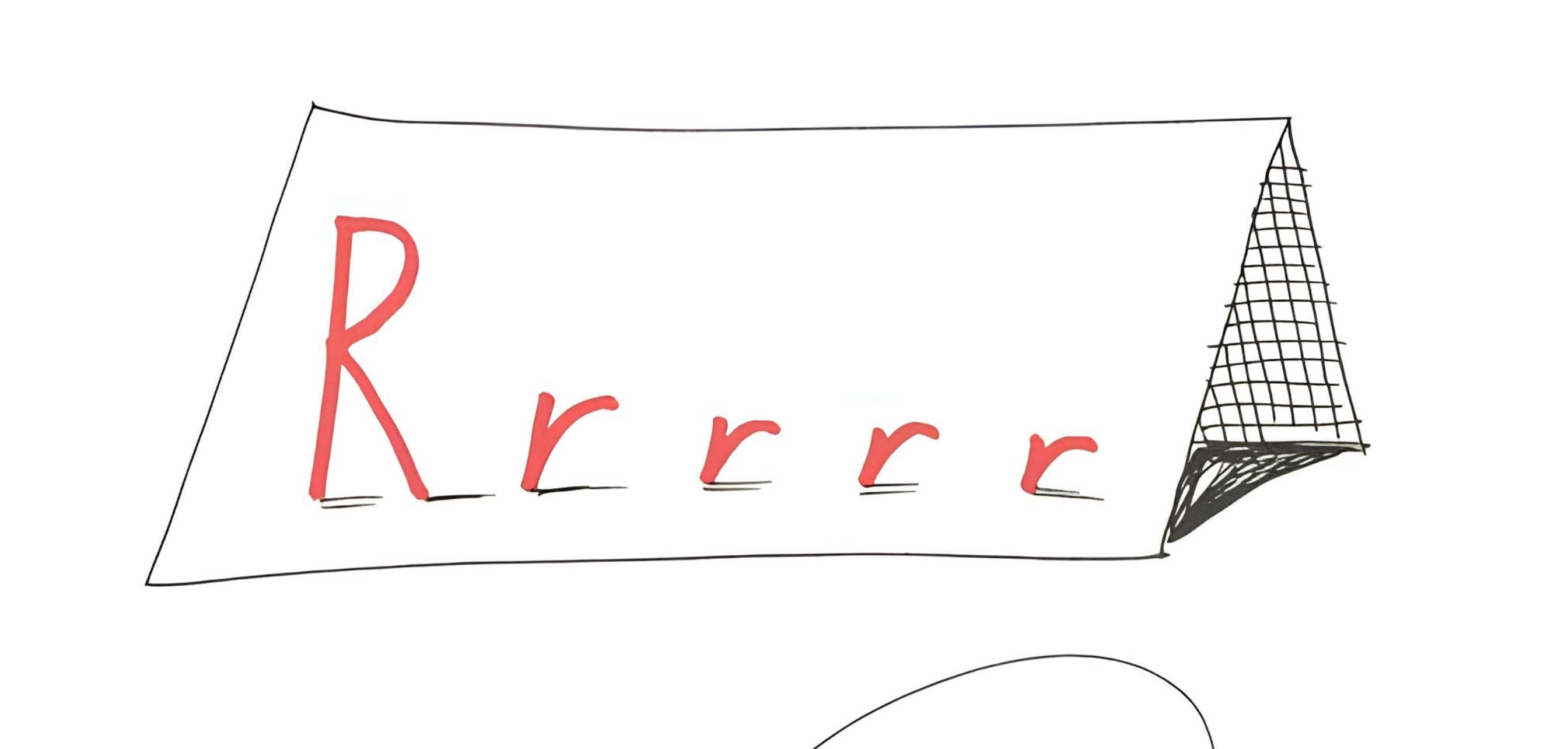 R, Hockney's Alphabet, David Hockney For Sale 2