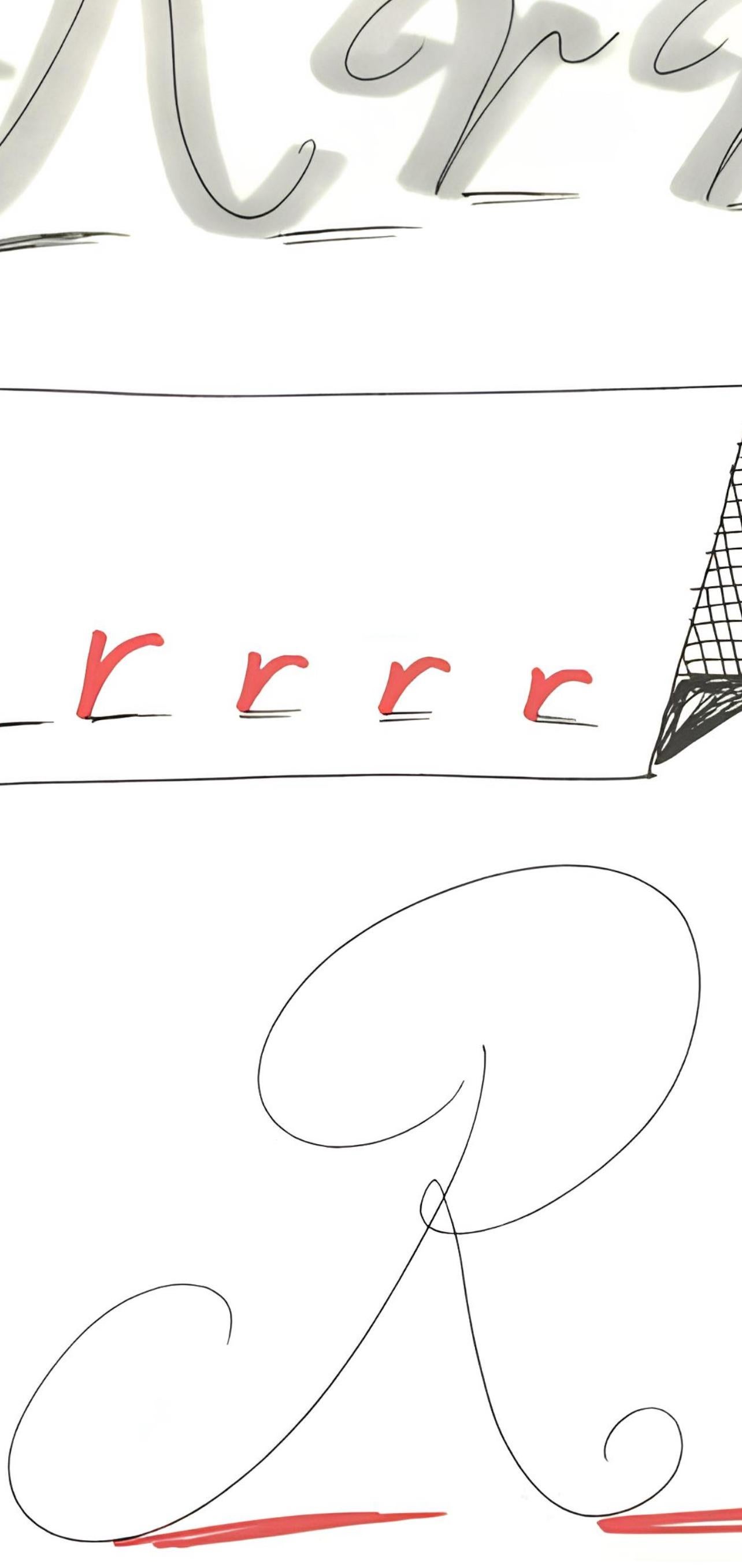 R, Hockney's Alphabet, David Hockney For Sale 3