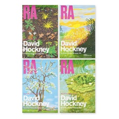 Royal Academy Exhibition Poster (4) By David Hockney