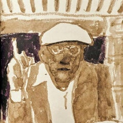 Self Portrait in My Living Room