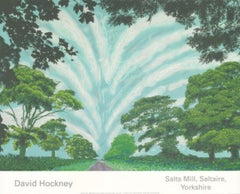 Cielo de verano Por David Hockney