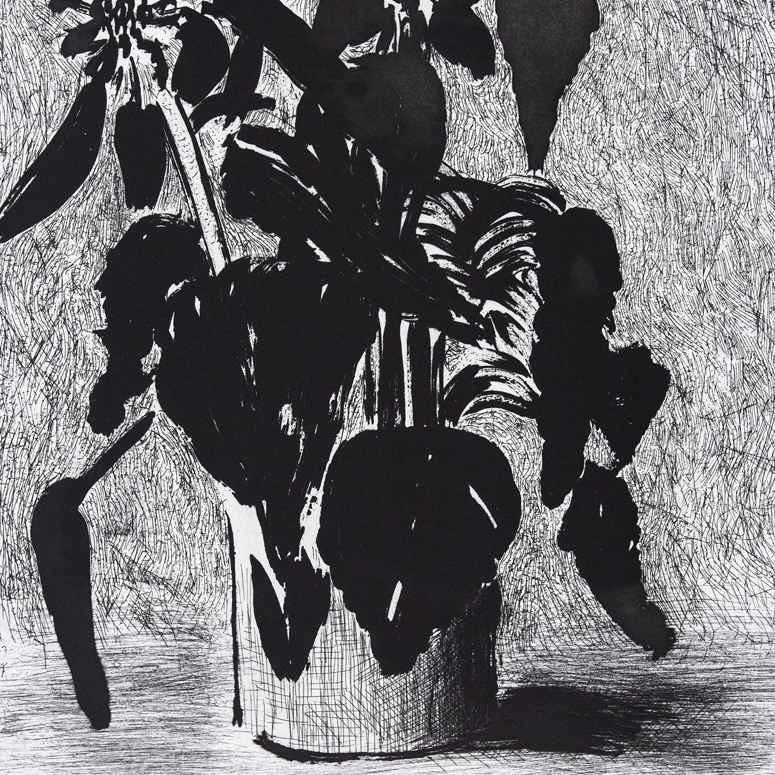 Sunflower II, Etching with aquatint  Signed, dated, and numbered, USA, 1995   7