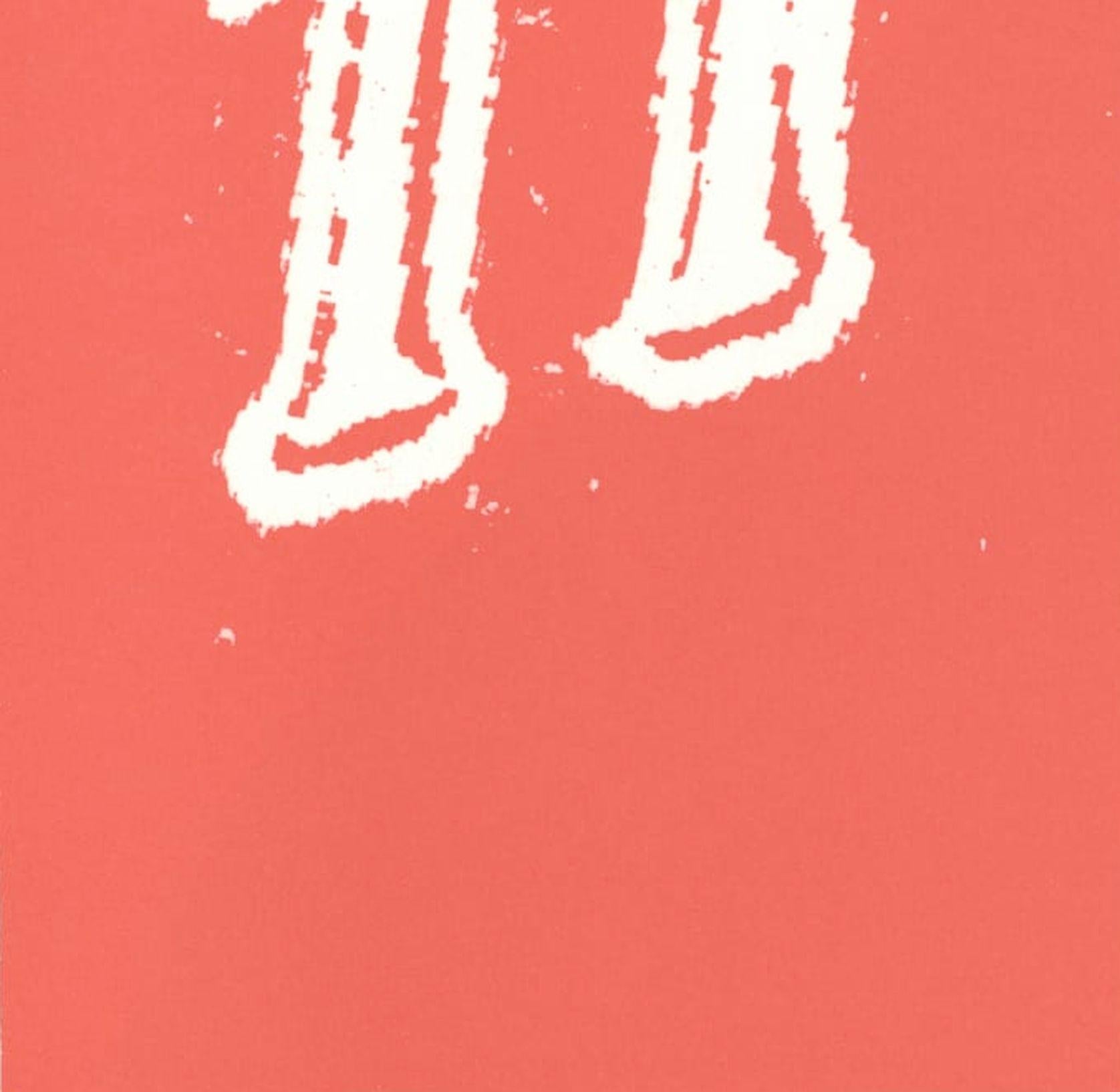 'T' From 'Hockney's Alphabet' By David Hockney For Sale 2