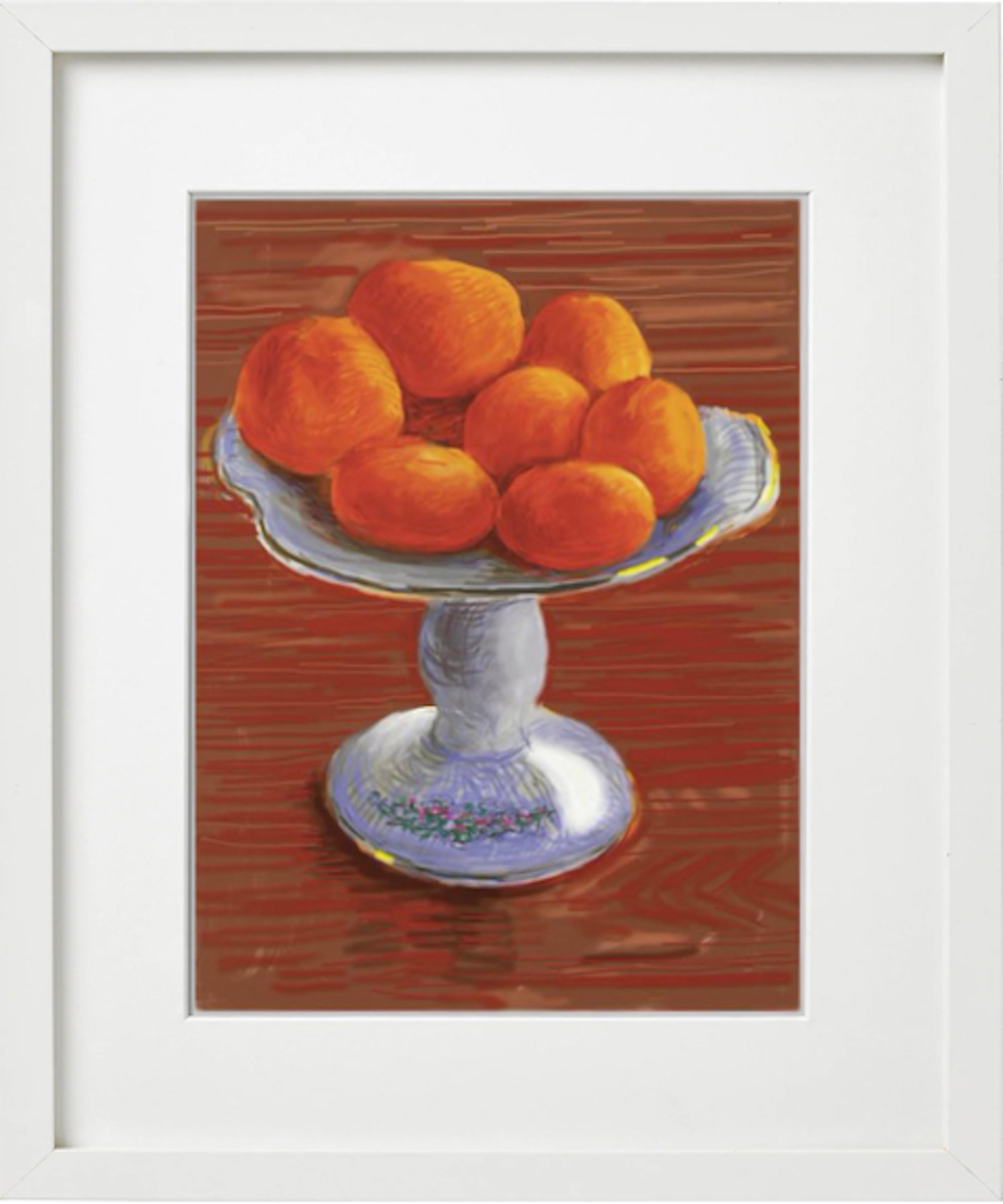 David Hockney Portrait Print - Tangerines