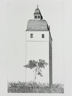 The bell tower by David Hockney (Six Fairy Tales from the Brothers Grimm)