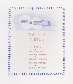 Vintage The Blue Guitar, from the 'Blue Guitar' portfolio