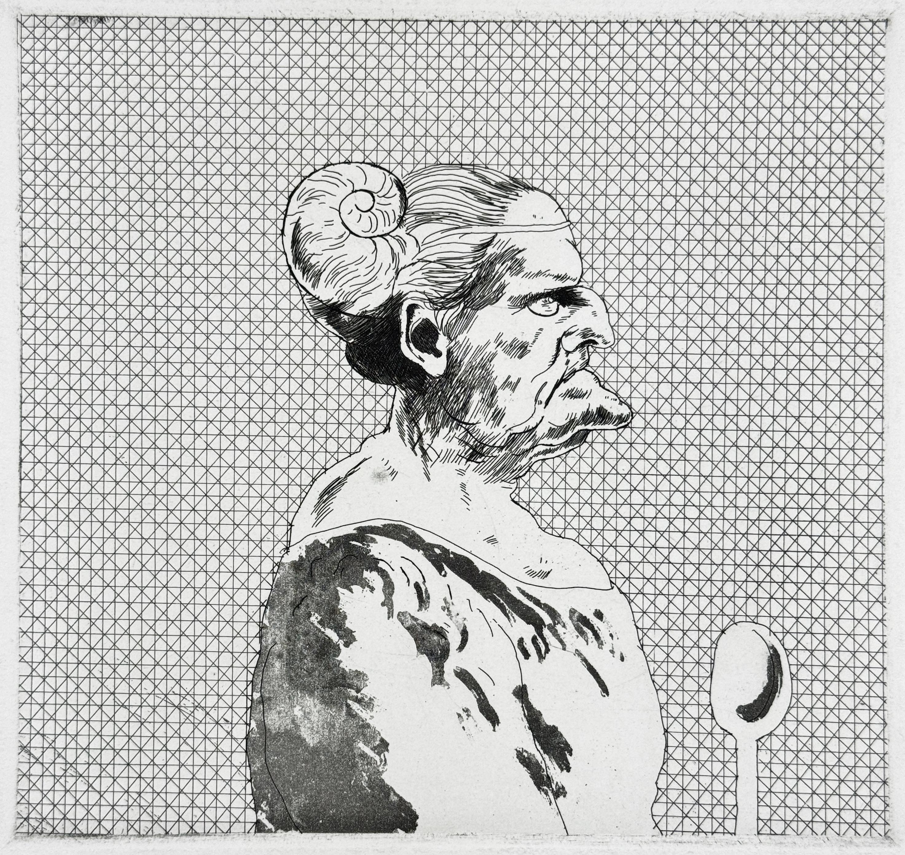 The cook by David Hockney by David Hockney Fairy Tales from the Brothers Grimm (Contes de fées des frères Grimm) 1
