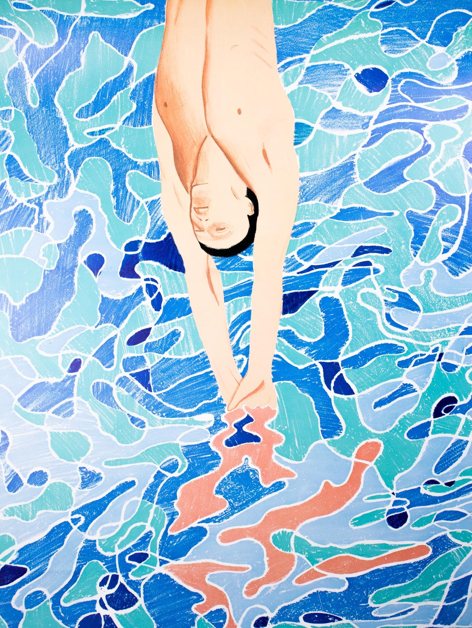 The Diver - Olympic Games 1972 Munich - Original Poster - Edition Olympia Print For Sale 7