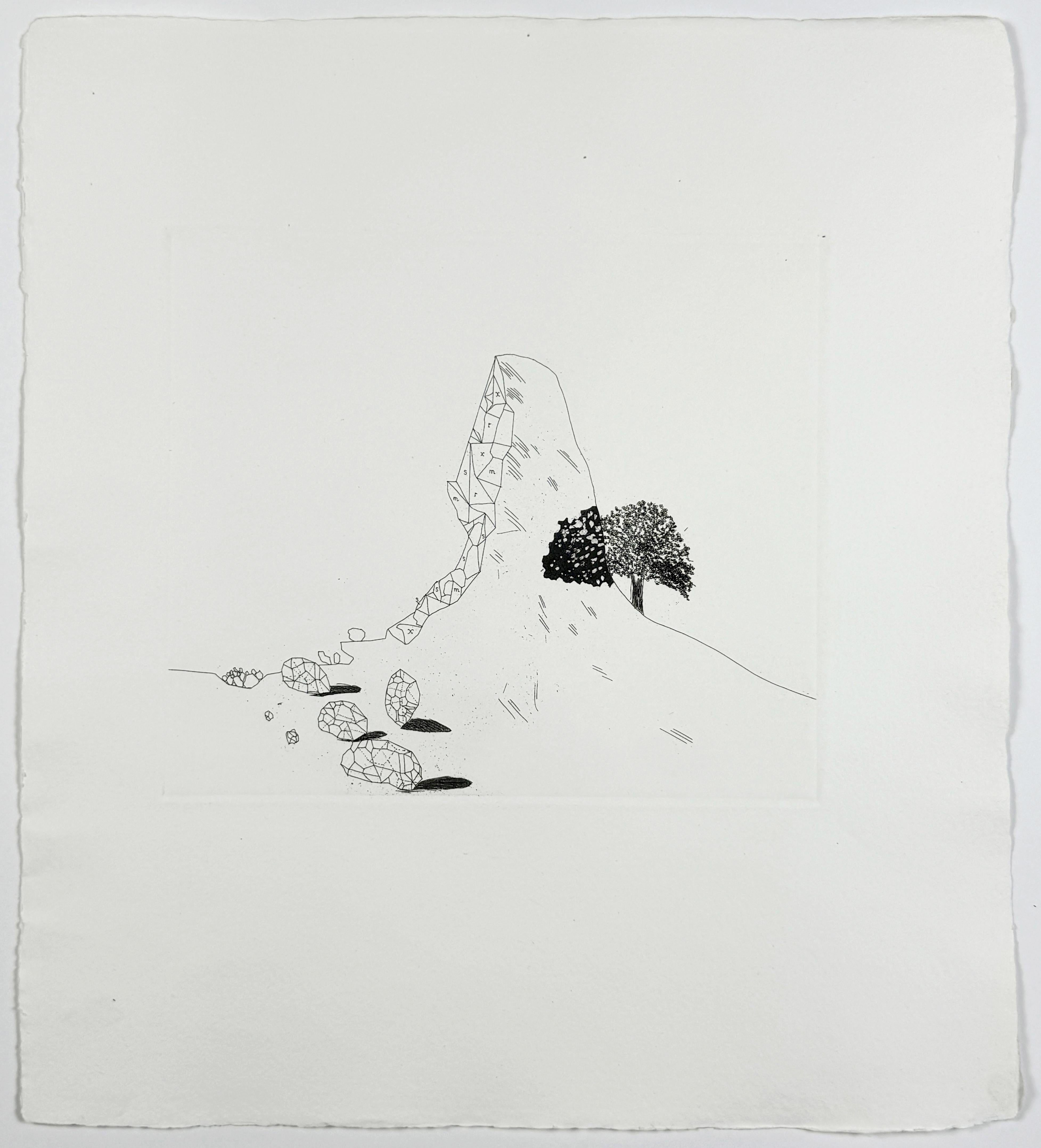 How do you identify aquatint?