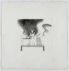 The lathe and fire by David Hockney (Six Fairy Tales from the Brothers Grimm)
