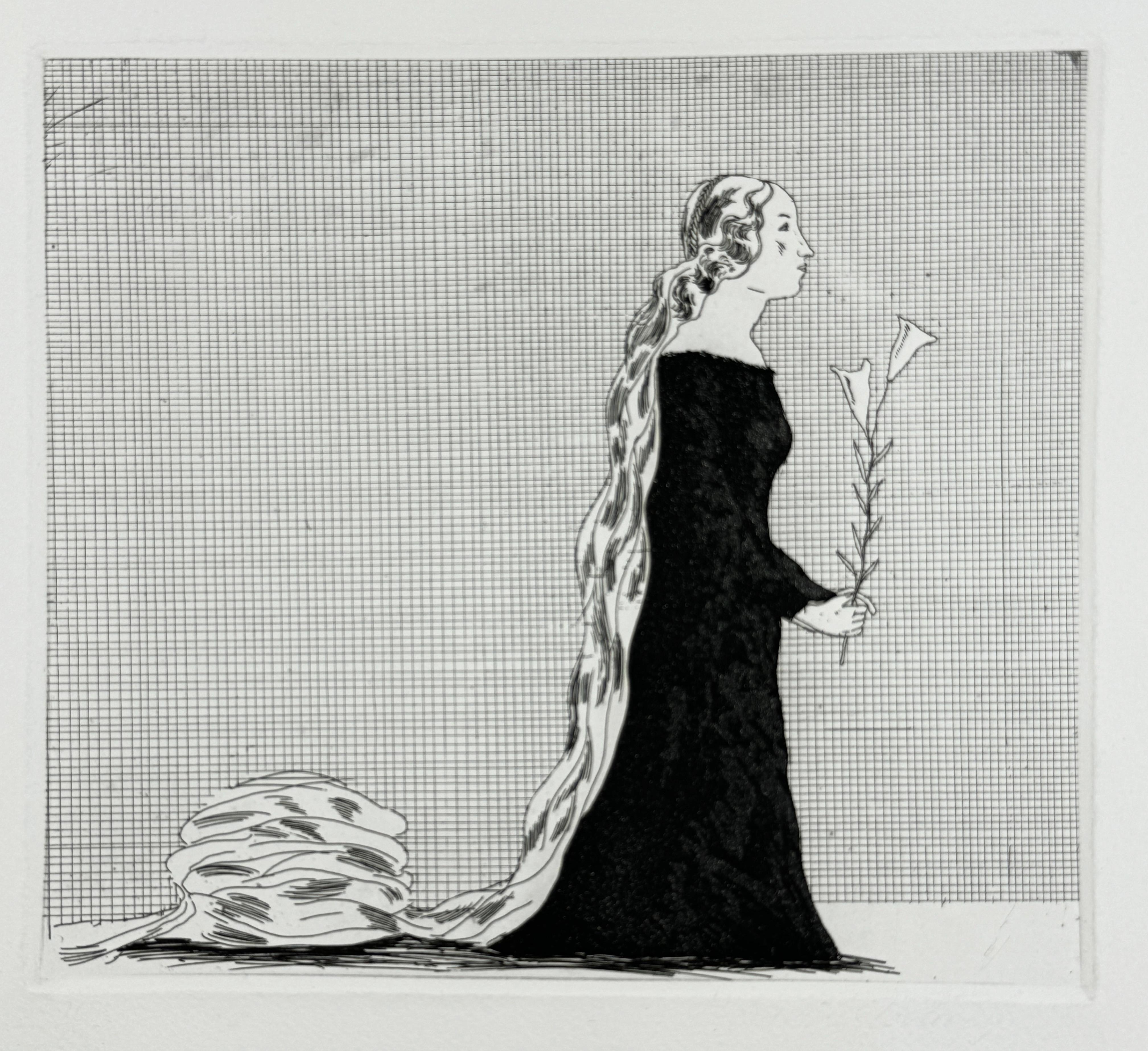 The older Rapunzel by David Hockney (Six Fairy Tales from the Brothers Grimm) For Sale 1