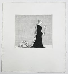 Vintage The older Rapunzel by David Hockney (Six Fairy Tales from the Brothers Grimm)