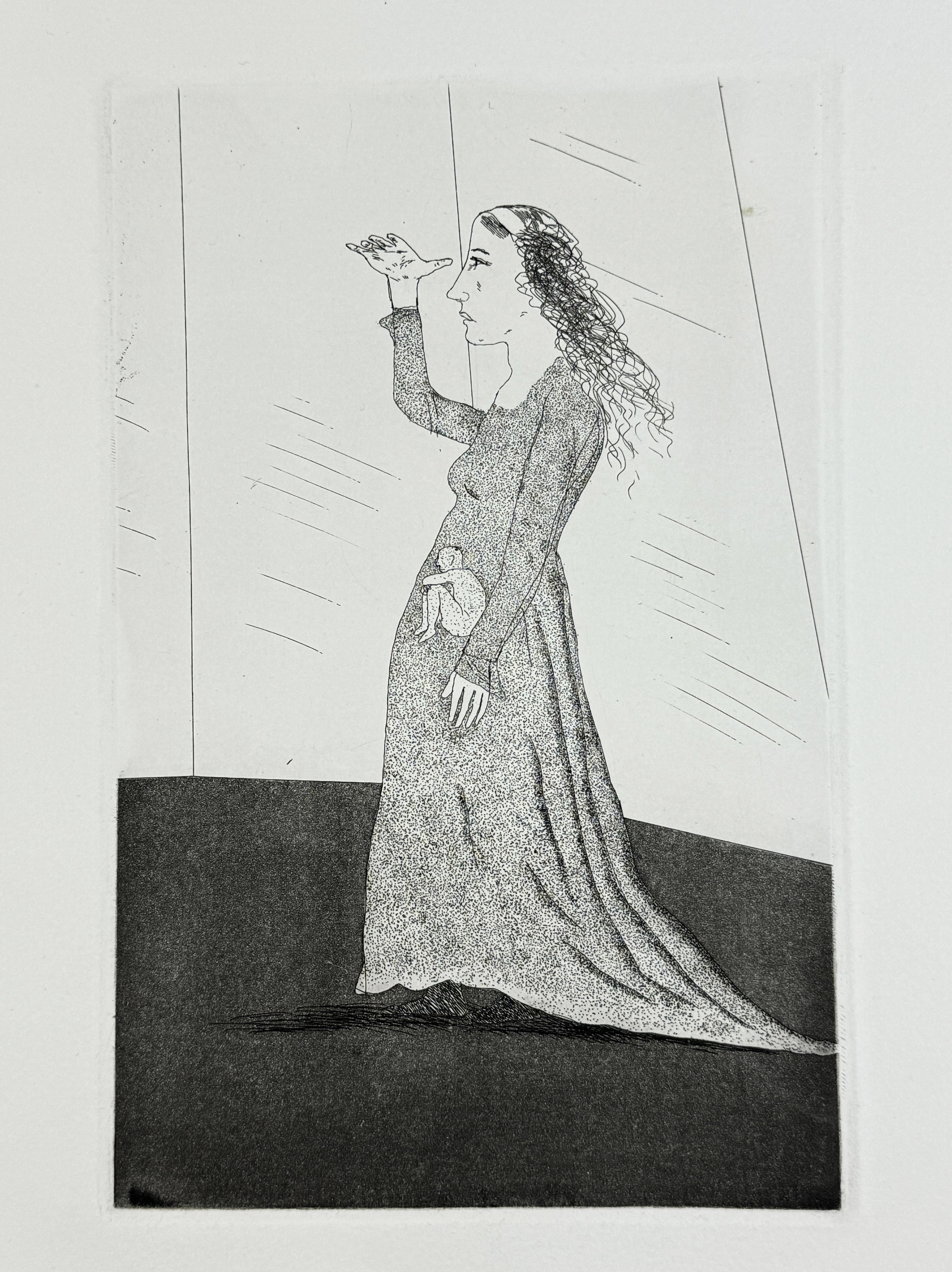 The princess searching by David Hockney Six Fairy Tales from the Brothers Grimm For Sale 1